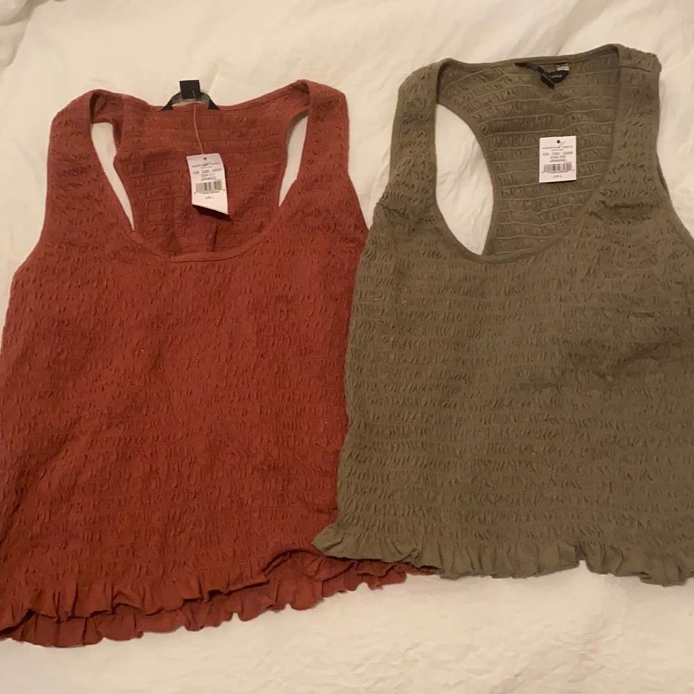 2 American eagle tanks